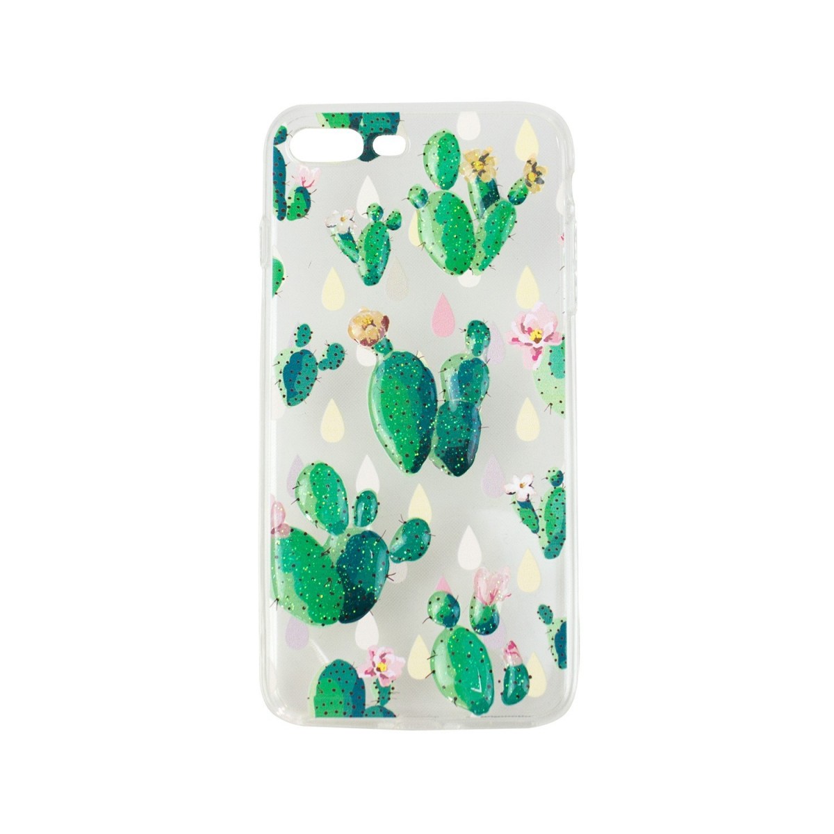 Husa iphone 7Plus/8Plus Pami Silicon Art Cactus