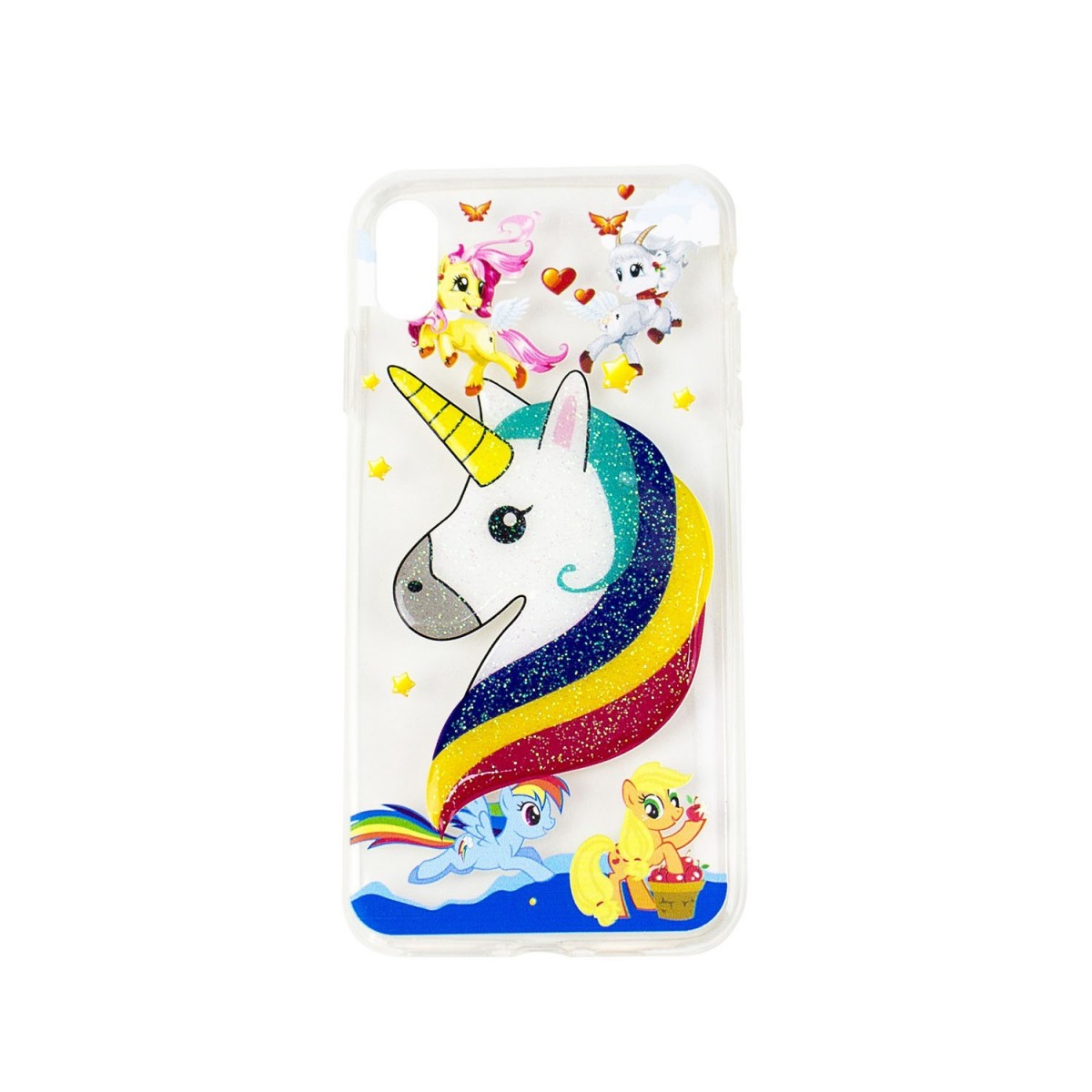 Husa iphone XS Max Pami Silicon Art Color Unicorn