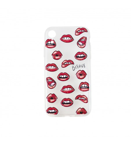 Husa iphone XR Pami Silicon Art Red Lips