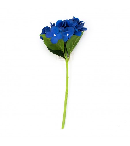 Hortensie artificiala F419-324 Pami Flower 34 cm Albastru