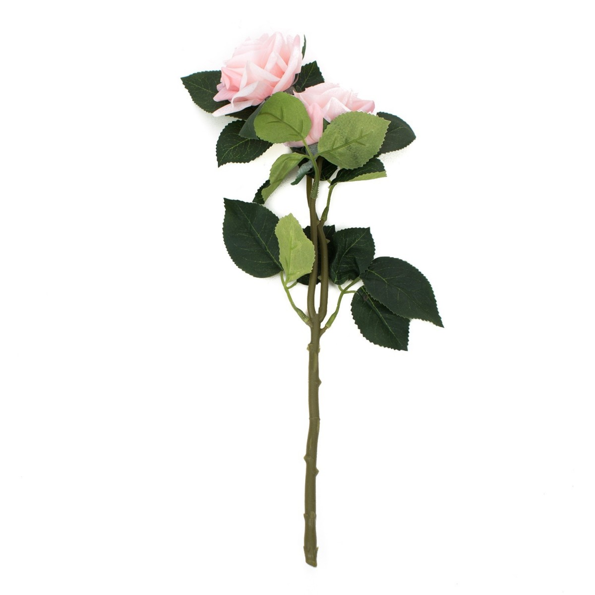 Trandafir artificial F419-314 Pami Flower 35 cm Roz Pal