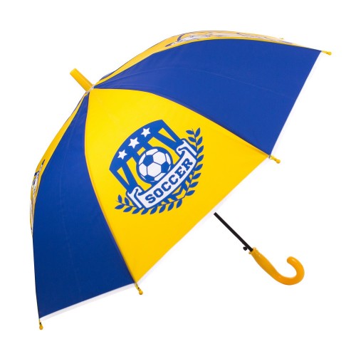 Umbrela pentru baieti, automata Soccer League 80 cm Multicolor