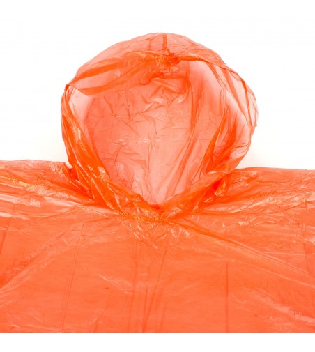 Pelerina de ploaie tip poncho Pami, 120x100 cm, Corai