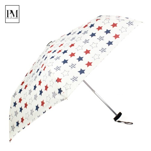 Umbrela de dama pliabila, manuala UD1218-451-5 89 cm Multicolor
